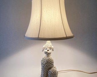 Spaghetti Poodle Lamp without Shade as found