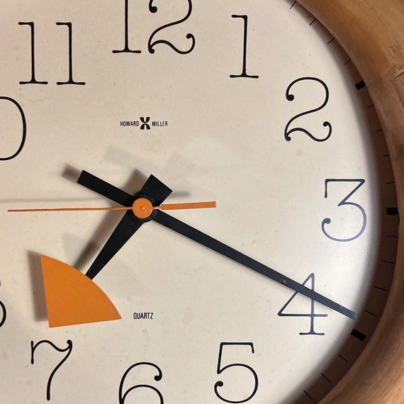 Howard Miller 掛時計 Howard Miller Wall Clock Model 622-654 Working as Is - Etsy