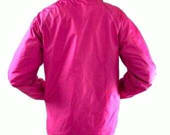 Current Seen Hot Pink Nylon With Cotton Lining Windbreaker