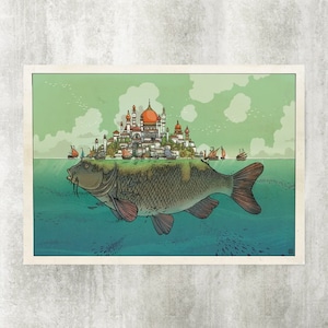 Kunstdruck "Sindbads Reise 1"