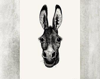 Screenprint "DONKEY"