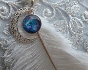 Collier croissant de lune