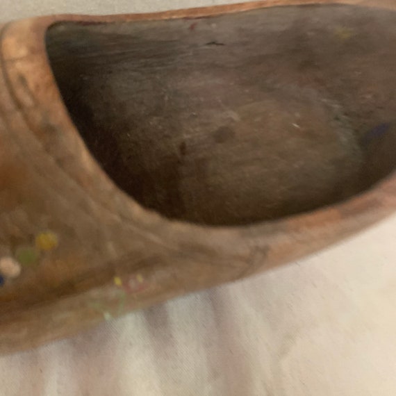 Hand Painted Wooden Clog - image 5