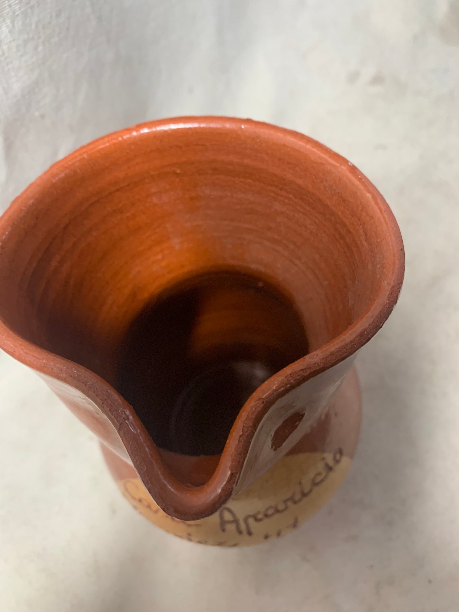 Madrid Pottery Pitcher Etsy