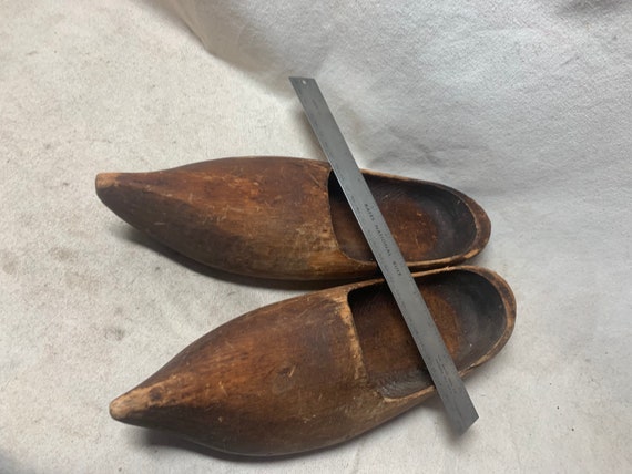 Antique Pointy Clogs - image 8