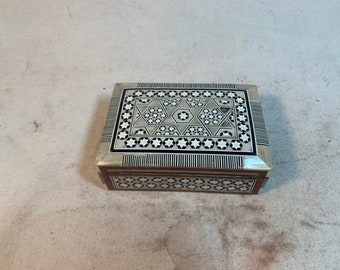 Inlayed Mother of Pearl Box