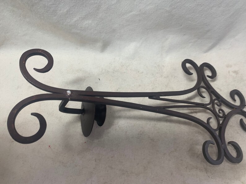 Wrought Iron Candelabra Etsy