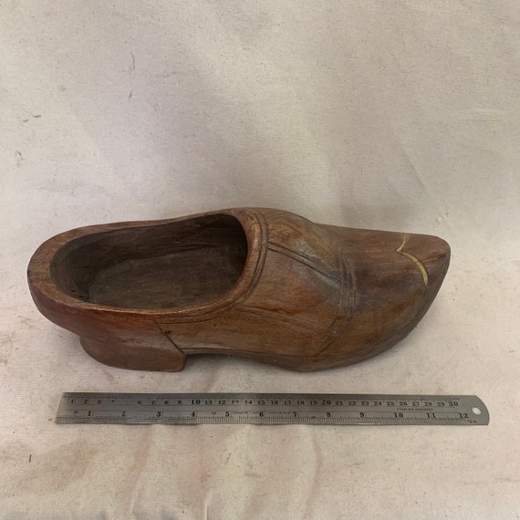 Hand Painted Wooden Clog - image 6