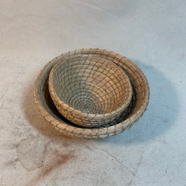 Two Coil Baskets
