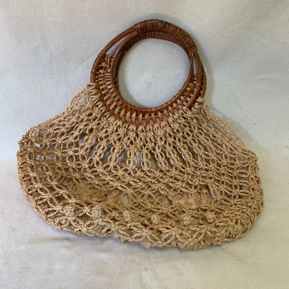 Macramé Shopping Bag - image 1