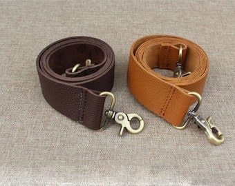 1 PCS 40cm / 15.7 inch Embossed Genuine Leather Straps for Purses