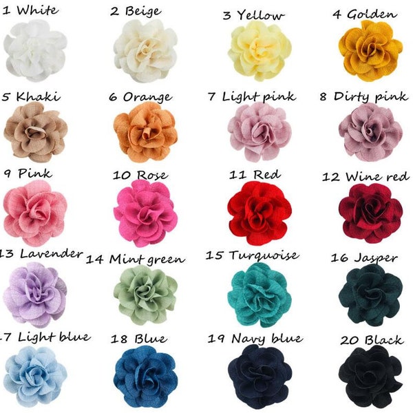 Bulk Fabric Flowers Etsy