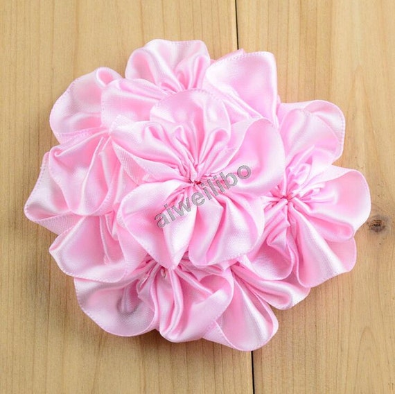 2,75 pulgadas 7cm Flores de corteza de tela Vintage para horquillas 10 Uds. accesorios de Boutique flor de satén de seda para diademas 2,75 pulgadas 7cm Flores de corteza de tela Vintage para horquillas 10 Uds. accesorios de Boutique flor de satén de seda para diademas