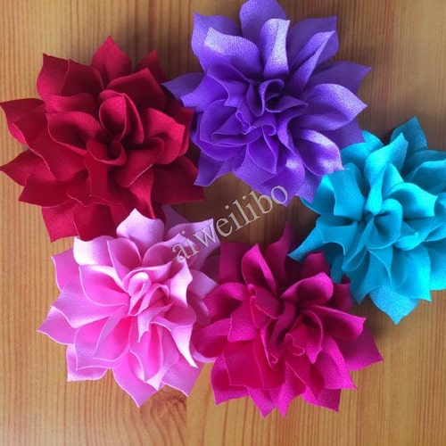 Fabric Flowers Wholesale Flower Hair Bow Supplies Diy - Etsy Fabric Flowers Wholesale Flower Hair Bow Supplies Diy - Etsy