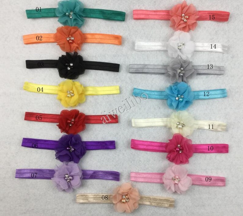 Baby Headband. Baby Girl Headband, Pearl Rhinestone Headband, Baby Headband. Baby Girl Headband, Pearl Rhinestone Headband,