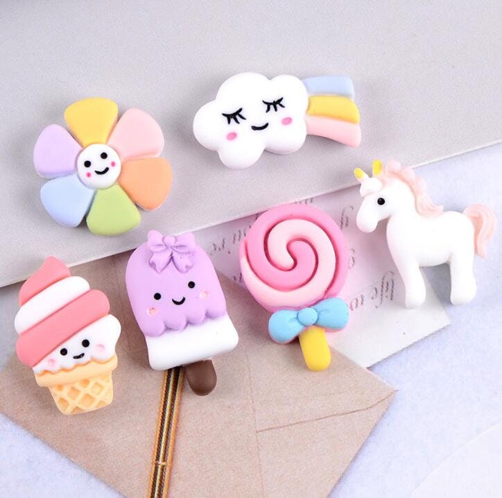 Ice Cream Cabochons, Kawaii Decoden Ice Cream,DIY Embellishment, Hair…