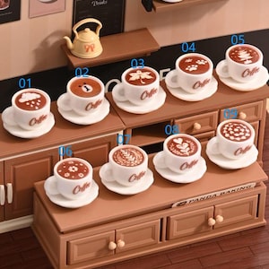 Handmade Resin Coffee Cup ,Flatback, Cabochons for DIY Jewelry Making, Kawaii Gift for Crafters