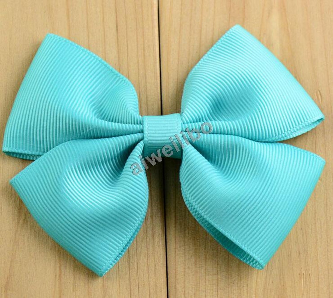 Ribbon Bows grosgrain Ribbon Bows . Baby Girls Diy Hair Etsy