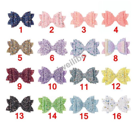 Sequin hair bows best sale wholesale
