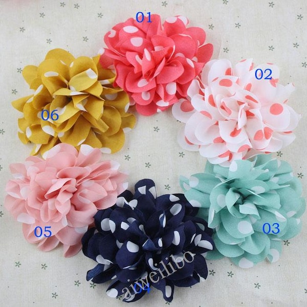 Diy Fabric Flower Etsy