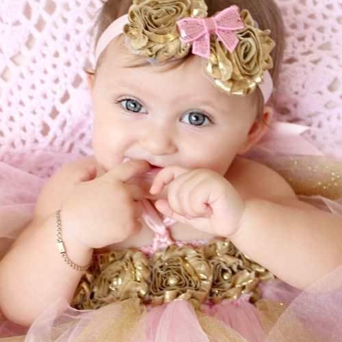 rose gold tutu dress baby