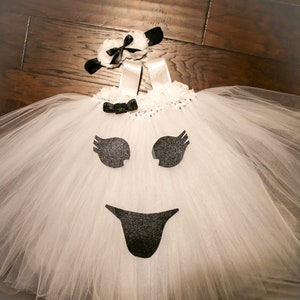 Adorable Baby Ghost Costume Ghost Tutu Dress For Baby Girl 6-18 Months Baby Halloween Costume