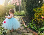 Beautiful Alice in Wonderland Tutu Dress Costume with Black Bow Headband for Baby Girl 6-18 Months First Halloween Baby Halloween