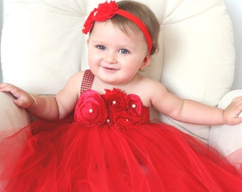 baby girl red outfit