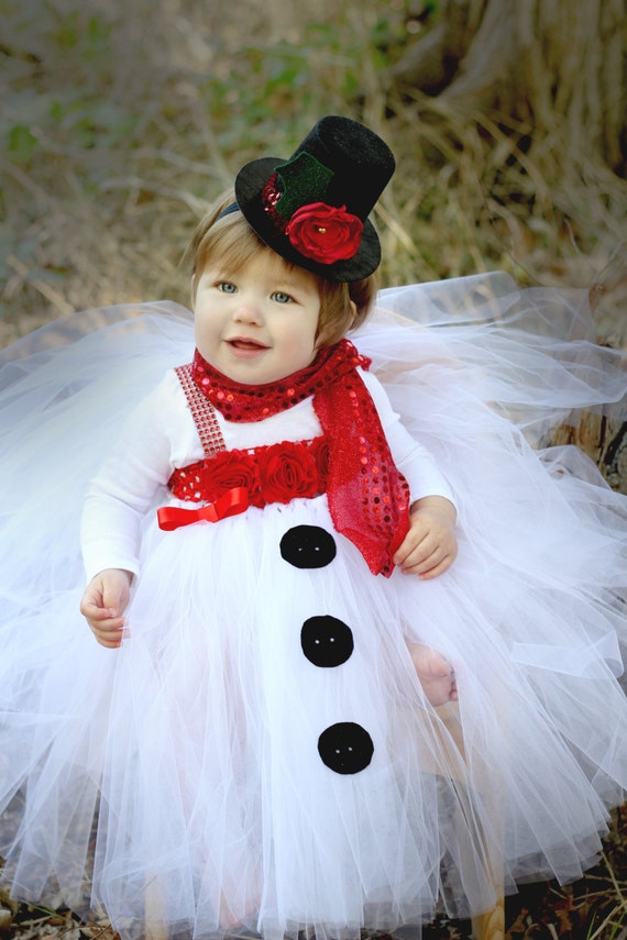 snowman tutu costume