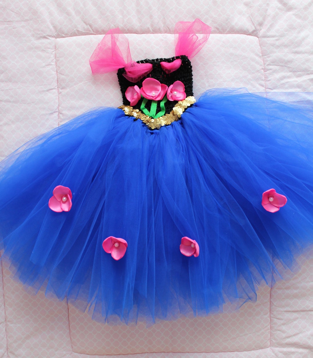Baby Frozen Anna Tutu Dress for Baby Girl 618 Months First Etsy
