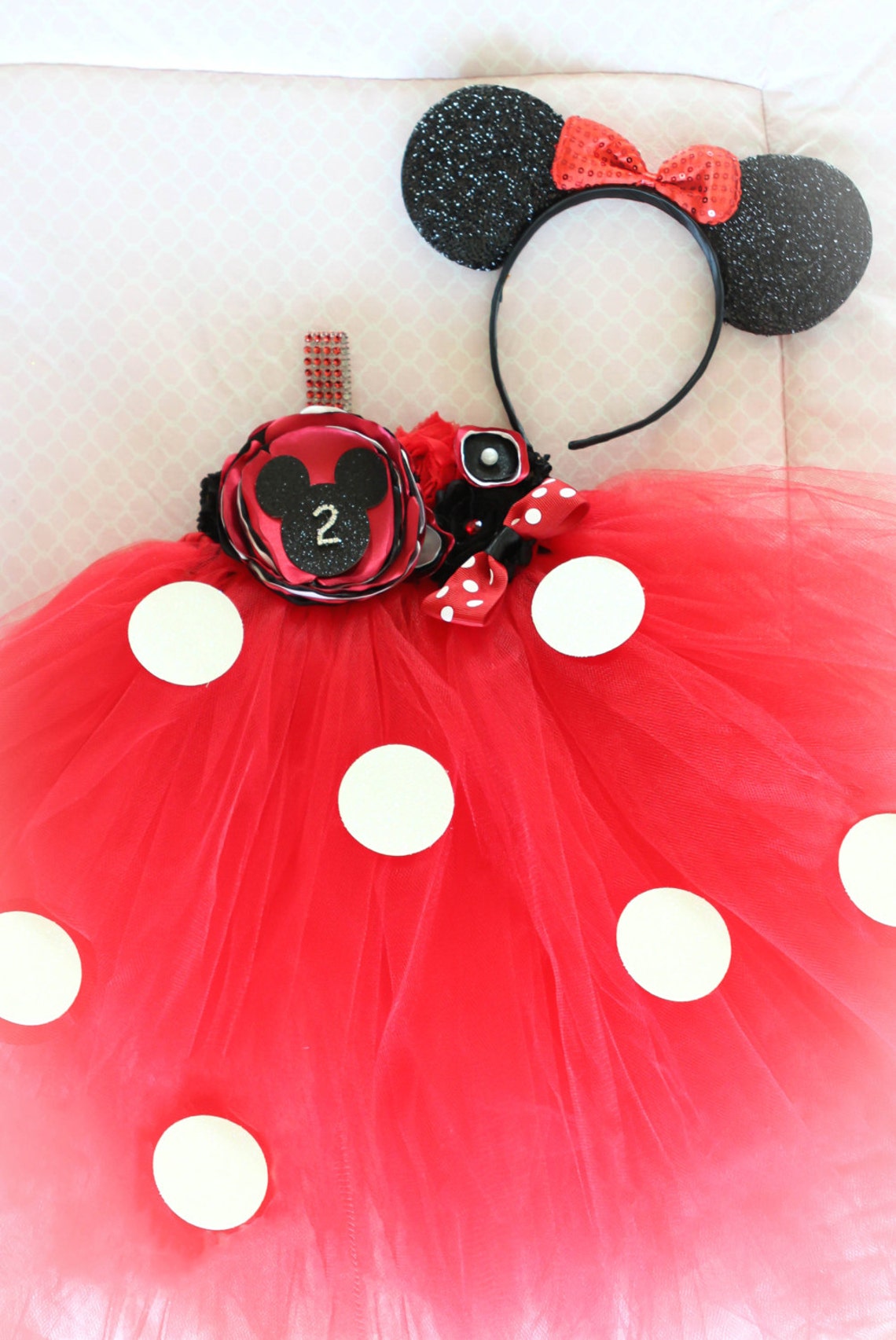 Minnie Mouse Tutu Dress for Baby Girl First Birthday Etsy