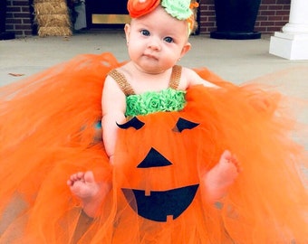 Disfraz Pumpkin Baby Talla 12-18 Meses. Disfraz hallowen bebe . La  Superpapelería