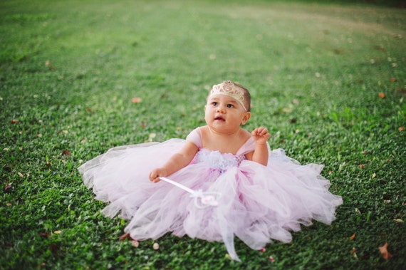 Tutu Rose Clair Magnifique Robe Pour Bebe Fille 6 18 Mois Etsy