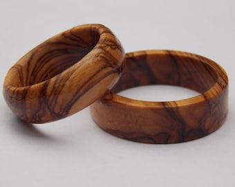 Bethlehem Israel Olive wood ring Authentic Holy Land wood sacred wood Special wood ring Men Olivewood ring Woman olive wood ring any size