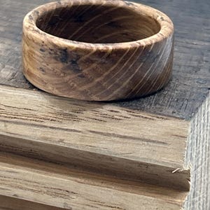Verkohltes Whisky Fass Holzring: Weißeiche zurückgefordert Bild 12