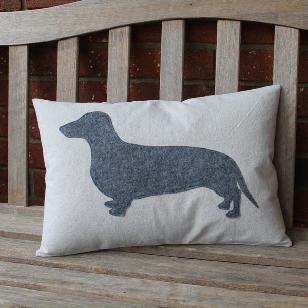 Dachshund Pillow Etsy