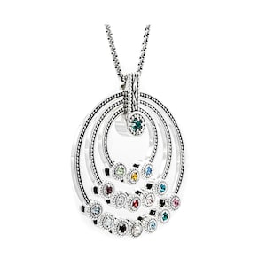Great Grandmothers Birthstone Necklace