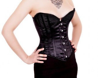 Black Overbust Corset