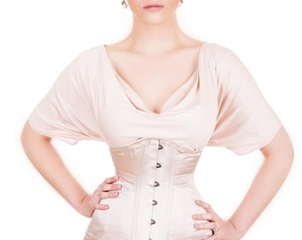 Cream Longline Corset