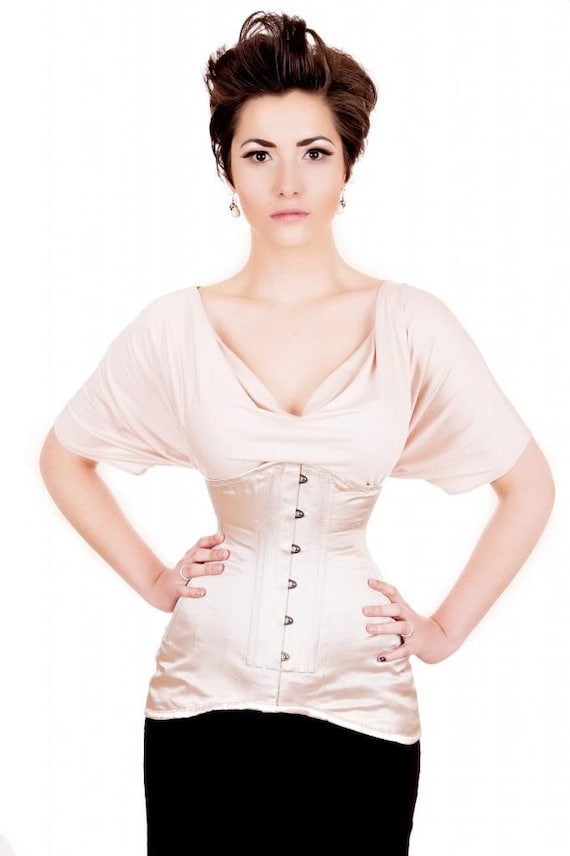 Cream Longline Corset -  Canada