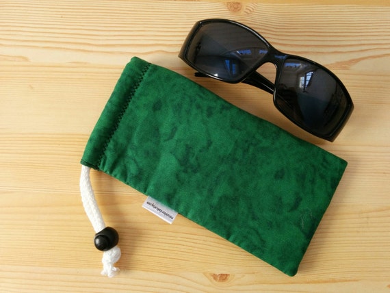 Funda De Gafas,funda Verde,funda Gafas De Sol,funda De Tela,funda  Acolchada,bolso Verde,monedero Verde,funda Para Gafas,funda Para Gafas -   Singapore