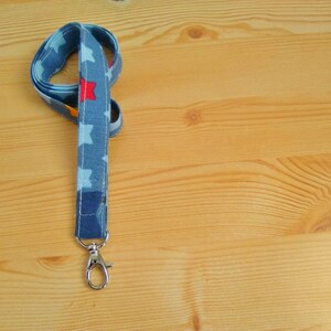 Colgador de tarjeta,cinta tarjeta,colgador id,llavero de tela,llavero estrella,colgador tarjeta,cinta tarjetas,cinta para id