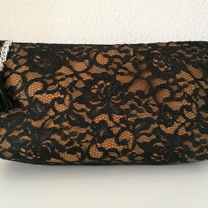 Black evening clutch,evening bag,black purse bag,ochre purse bag,lace black purse,black lace bag,black clutch,evening purse bag,roses clutch