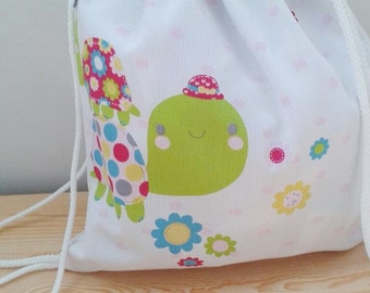 Mochila de bebe,bolsa de tortugas,bolsa pañales,bolsa de bebe,mochila niño,bolsa de guarderia,bolsa de colegio,bolsa para ropa,bolsa de tela