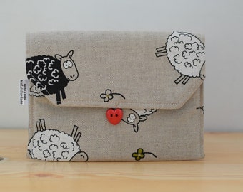 Sheep pouch,Sheep wallet, Sheep coin purse, Sheep bag, Sheep canvas, Sheep fabric, fabric pouch, canvas pouch, canvas bag, canvas Sheep