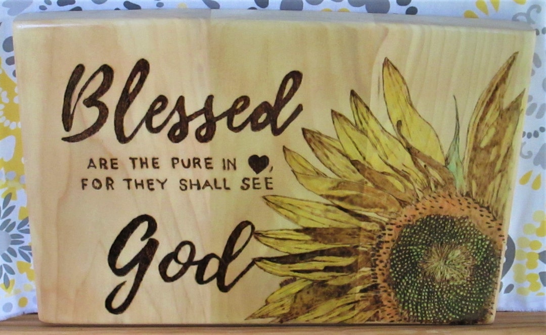 Beatitude Blessed Sign - Etsy
