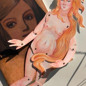 Pappersdockor Venus eller Afrodite, Pappersdockor, Marionett, Thanksgiving - PDF bild 13