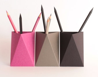 Origami Pen Holder Etsy