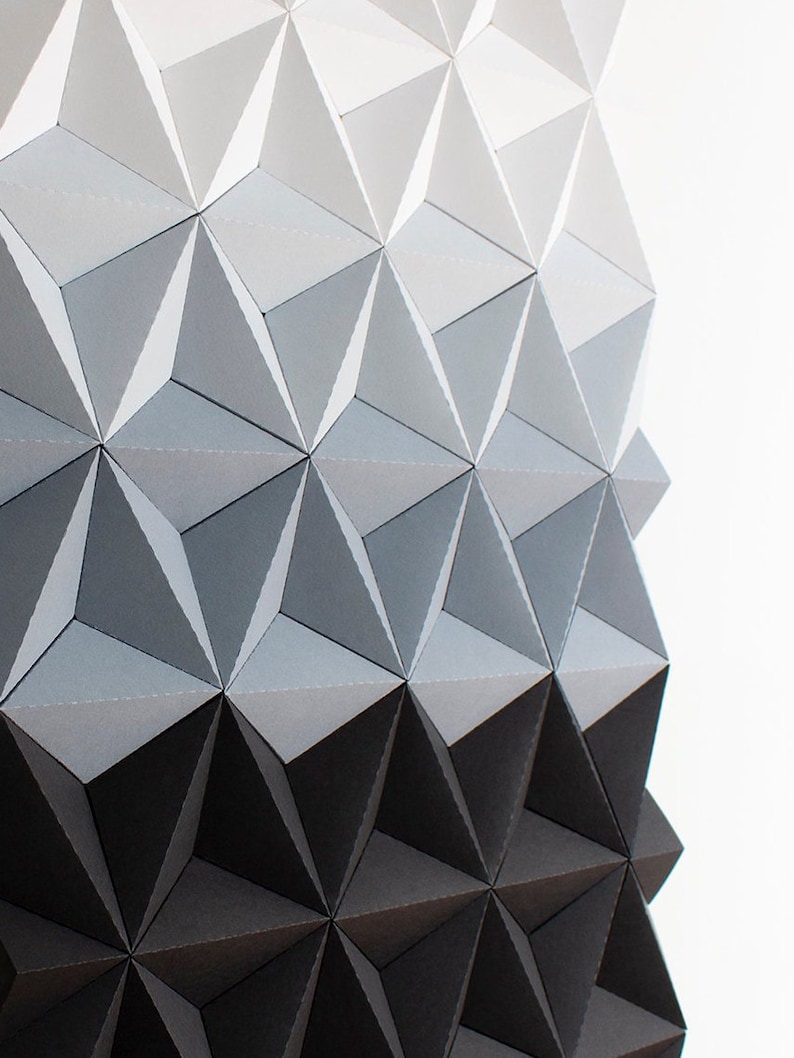 Geometric Wall Decor White Black and Gray, Modern Geometric Wall Art, Contemporary Home Decor