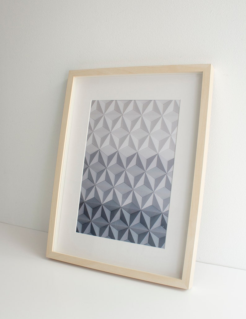 Printable Geometric Wall Art Grey and White Wall Art Digital Etsy
